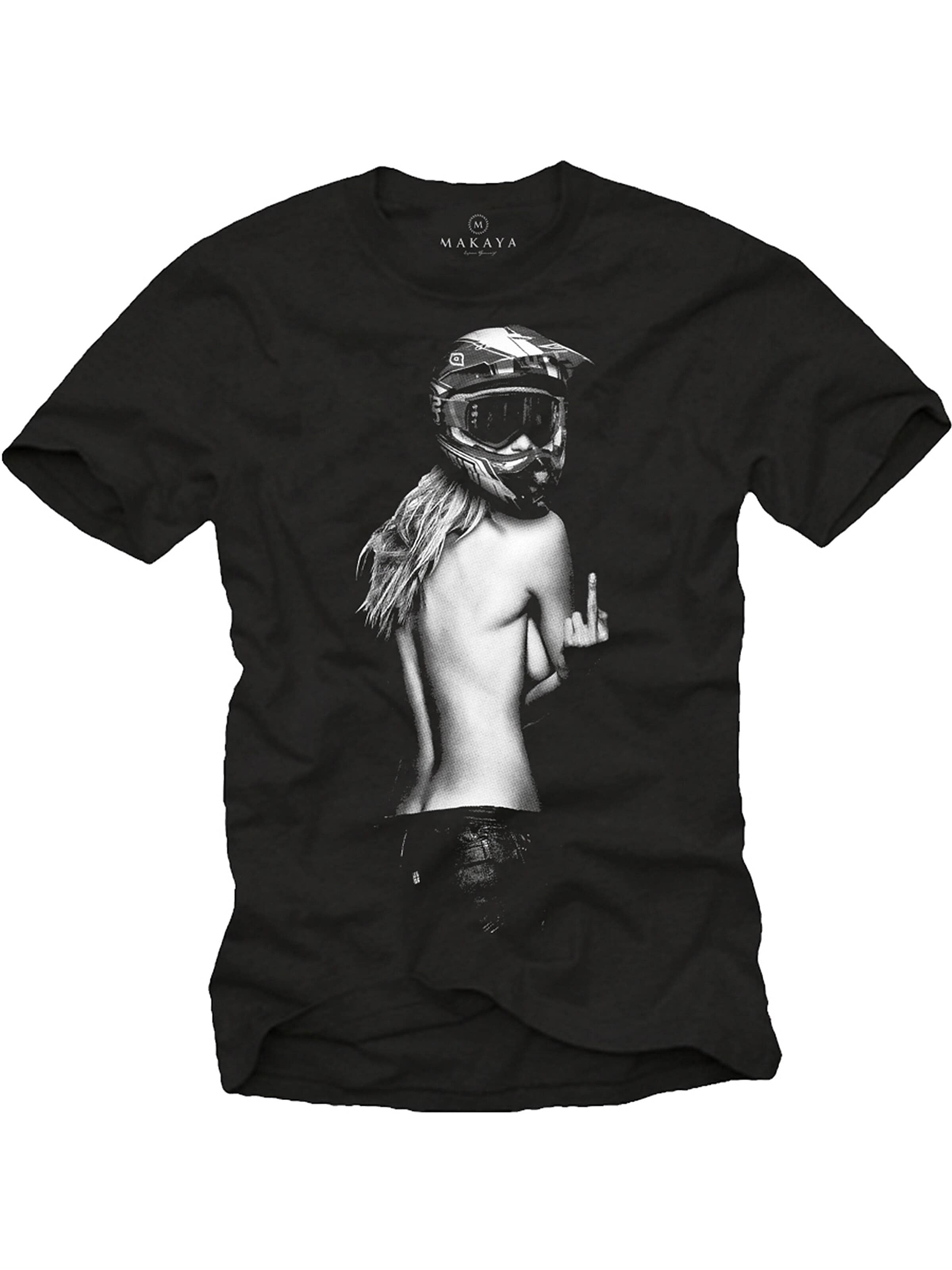 MAKAYA Shirt in Black: front