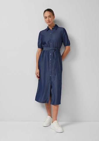s.Oliver Blusenkleid in Blau