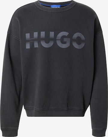 HUGO Collegepaita 'Nenzyew' värissä musta: etupuoli