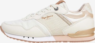 Pepe Jeans Sneaker 'LONDON SNAKE' in beige / rosa / weiß, Produktansicht
