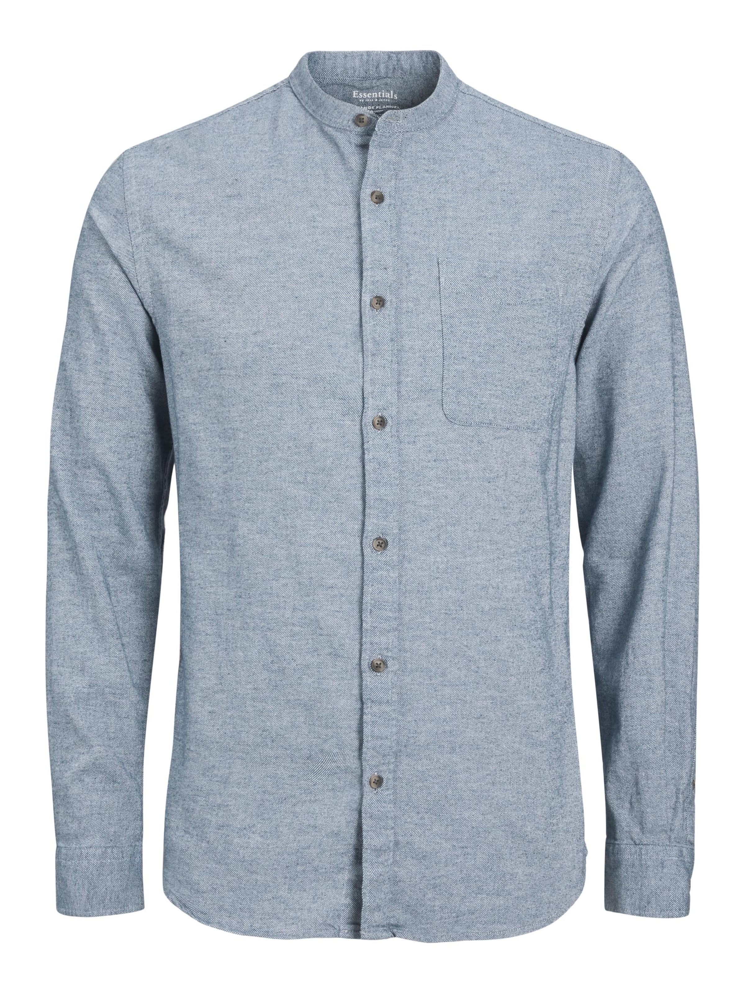 JACK & JONES - Ajuste regular Camisa 'JJEBand' en azul: frente