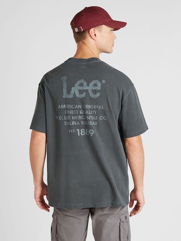 Lee T-shirt i svart: framsida