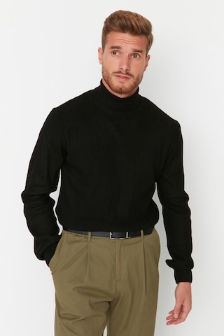 Pull-over Trendyol en noir : devant