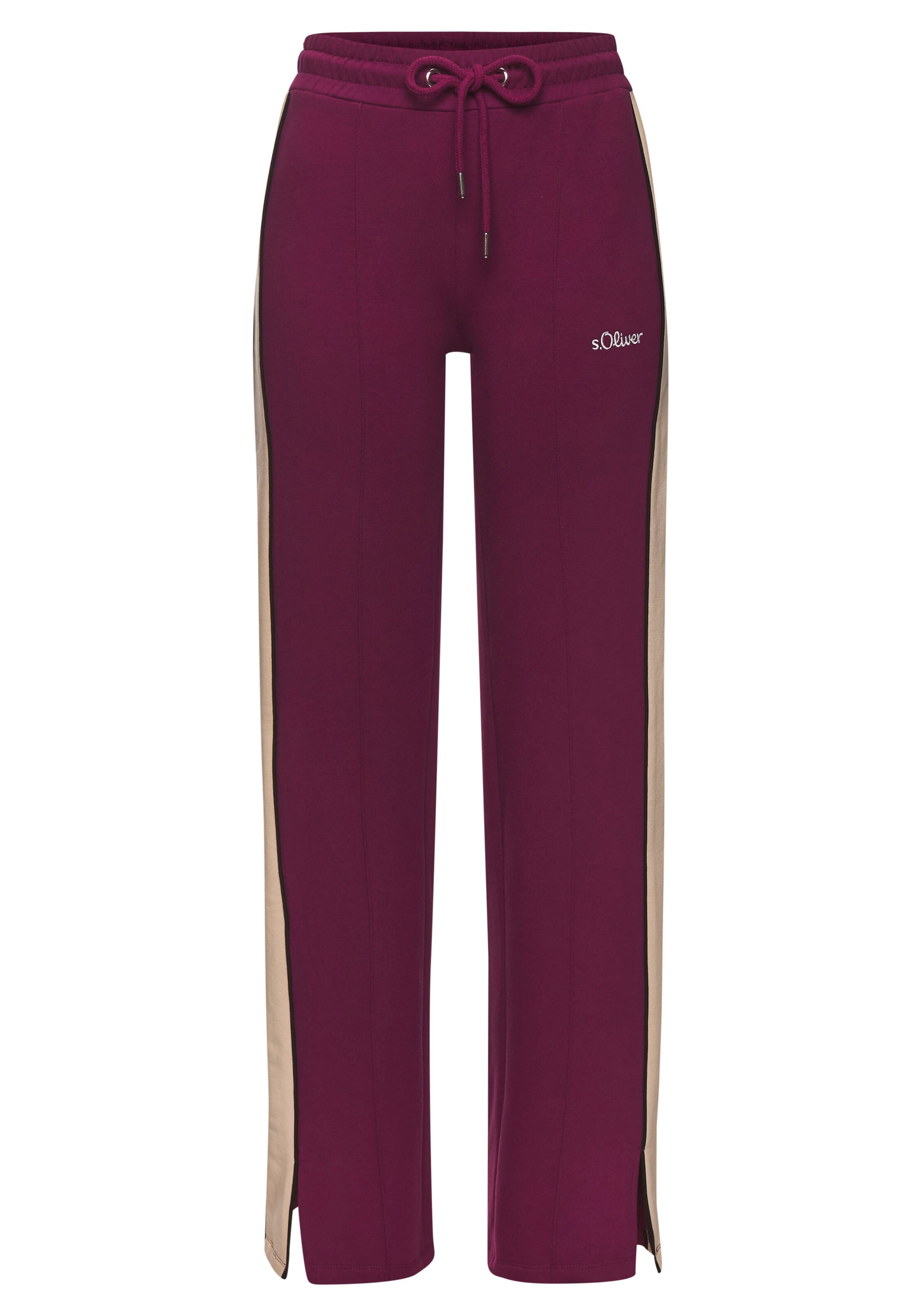 s.Oliver Pants in Red: front