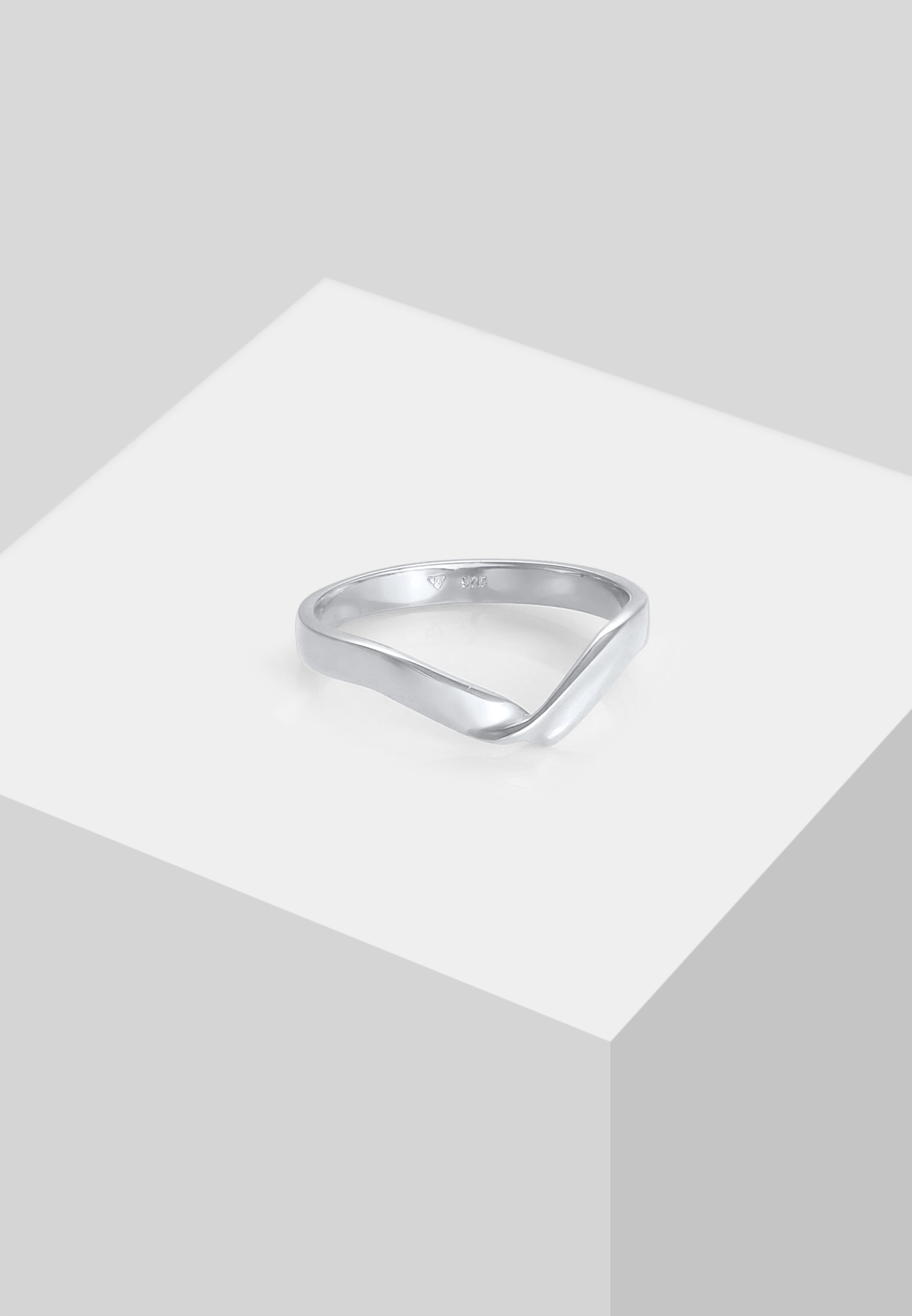 Bague 'Knoten, Organic' ELLI en argent