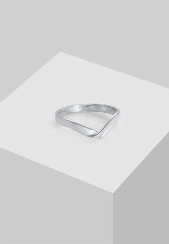 ELLI Ring 'Knoten, Organic' in Silber