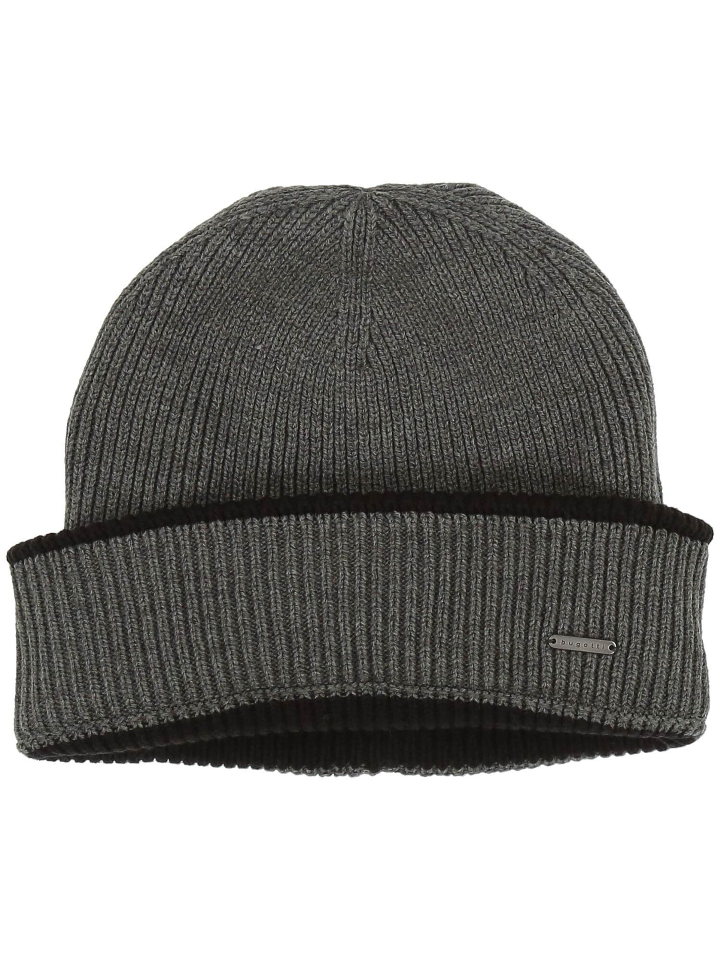 bugatti Beanie in Grey: front