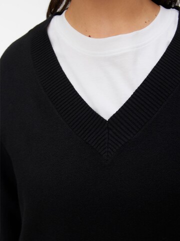 Vero Moda Curve Pullover 'VMCGOLD' in Schwarz
