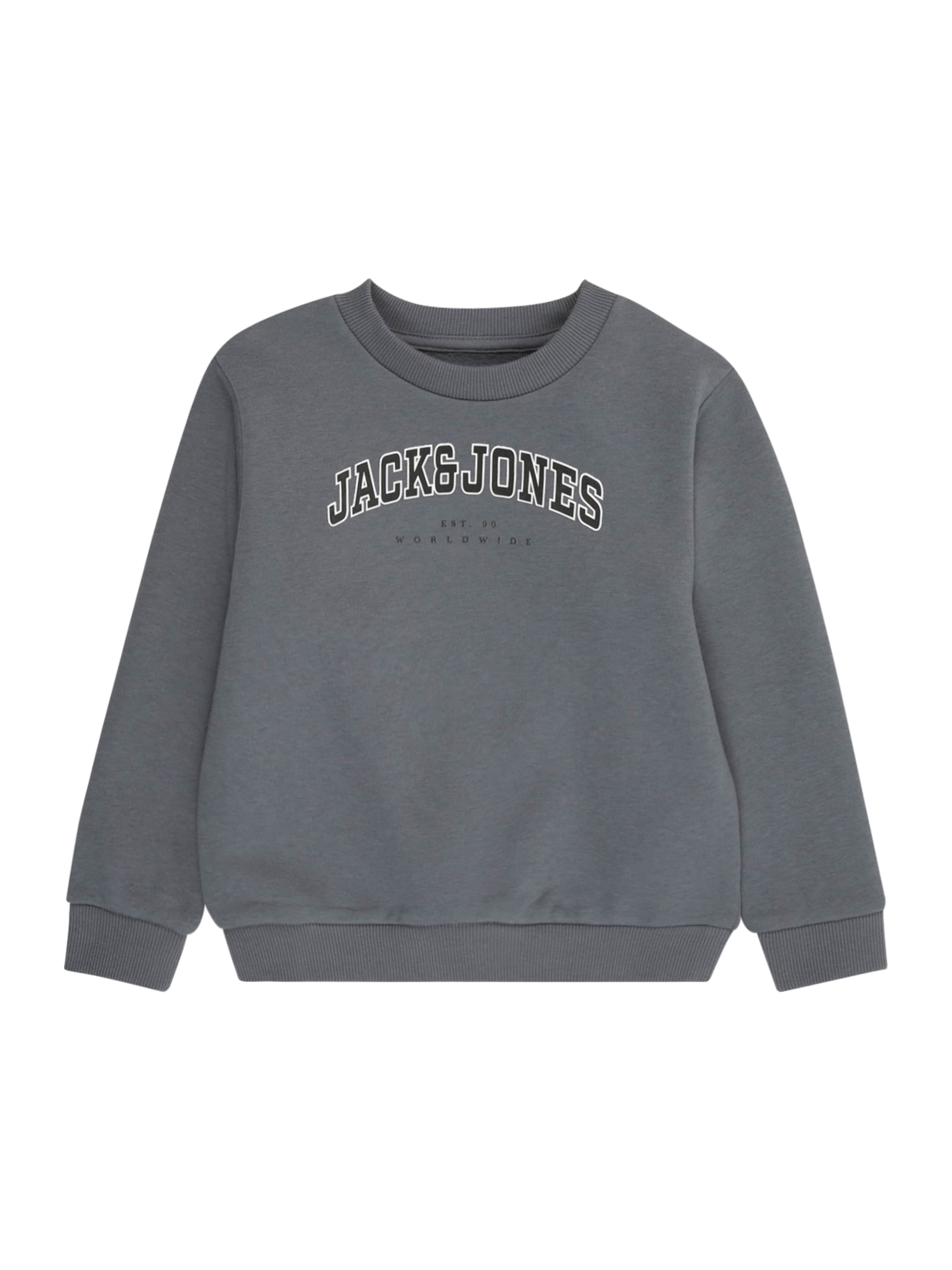 JACK & JONES MINI - Sweatshirt 'JJECaleb' em verde: frente