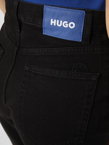 HUGO Blue Skinny Jeans 'Noe_B' in Black