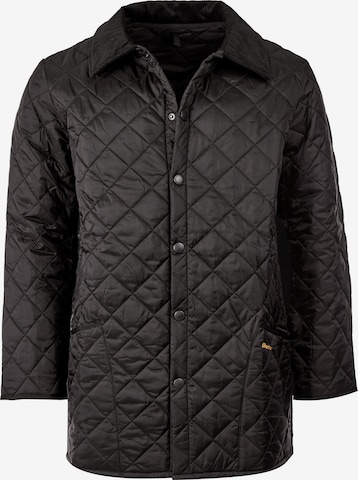 Barbour Tussenjas 'Liddesdale' in Zwart: voorkant