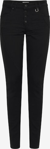 PULZ Jeans Skinny Jeans 'PZANNA' in Black: front