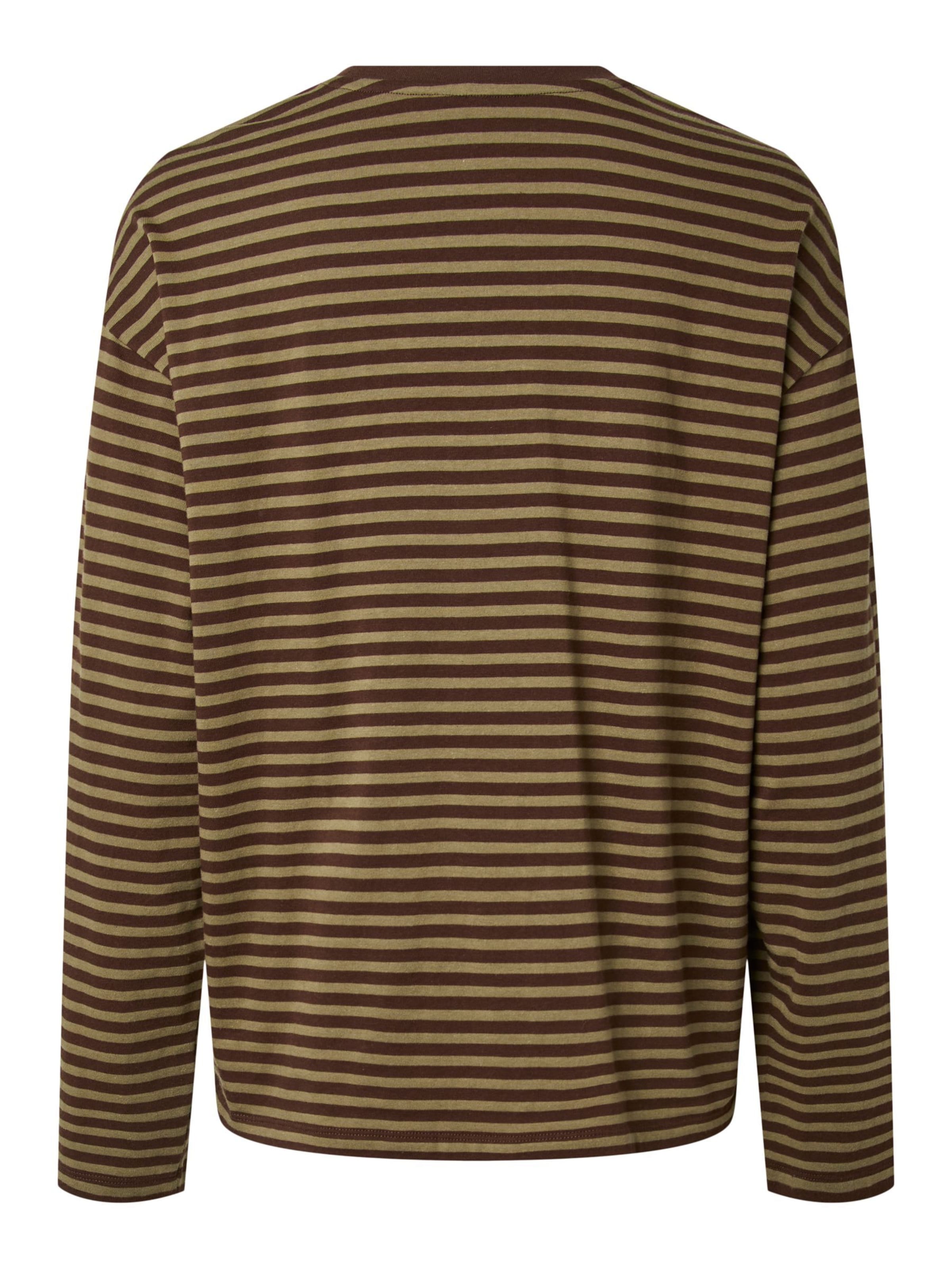 T-shirt 'PCSadie' PIECES en marron