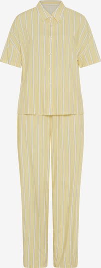 Pijama pe XXS LSCN by LASCANA pe galben deschis, Vizualizare produs