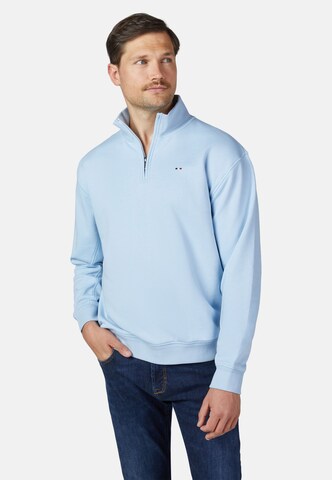 HECHTER PARIS Sweatshirt in Blau: Vorderseite