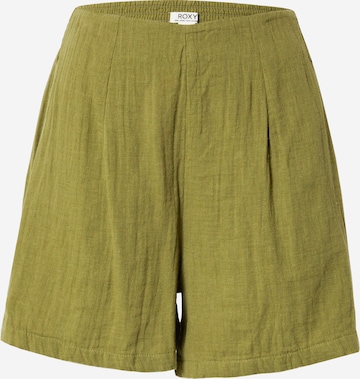 ROXY Regular Shorts 'OVER THE SUN' in Grün: predná strana