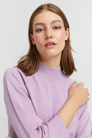 PULZ Jeans Sweater 'SARA' in Purple