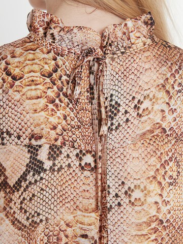 Ana Alcazar Jurk 'Pakela' in Beige