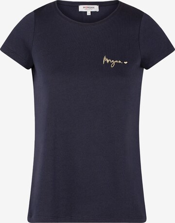 Morgan T-Shirt 'COEUR' in Blau: predná strana