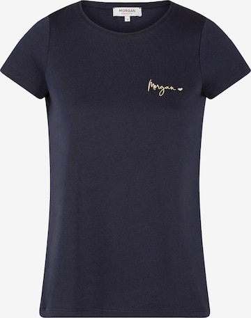 T-shirt 'COEUR' Morgan en bleu : devant