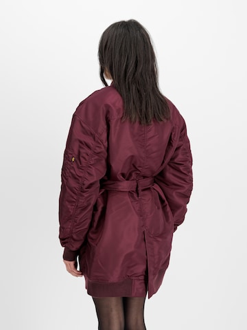 ALPHA INDUSTRIES Overgangsjakke i lilla
