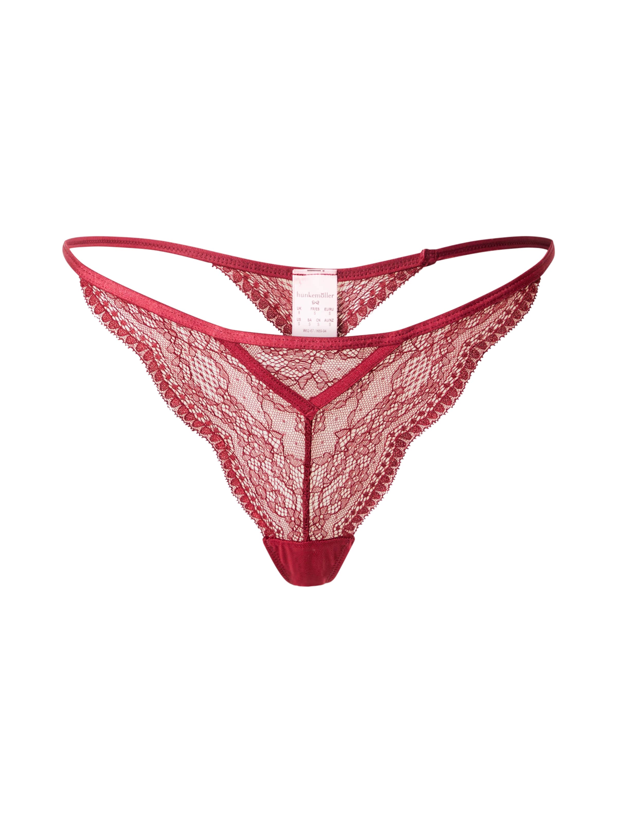 Hunkemöller String 'Isabelle' in Rot: Vorderseite