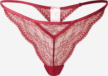sarkans Hunkemöller Stringu biksītes 'Isabelle': no priekšpuses