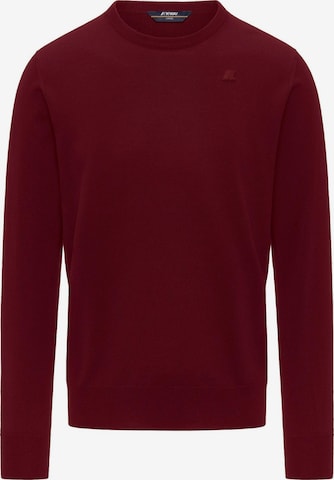 Pullover 'K-WAY SEBASTIEN MERINO PULLOVER Maglieria' di K-Way in rosso: frontale