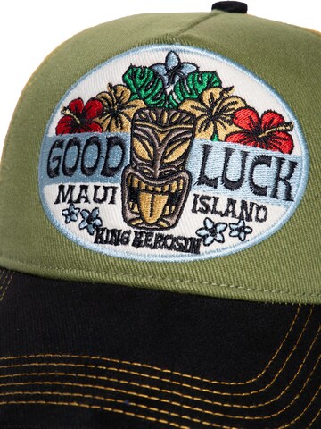 King Kerosin Cap 'Good Luck'‌‌‌‌ in Grün