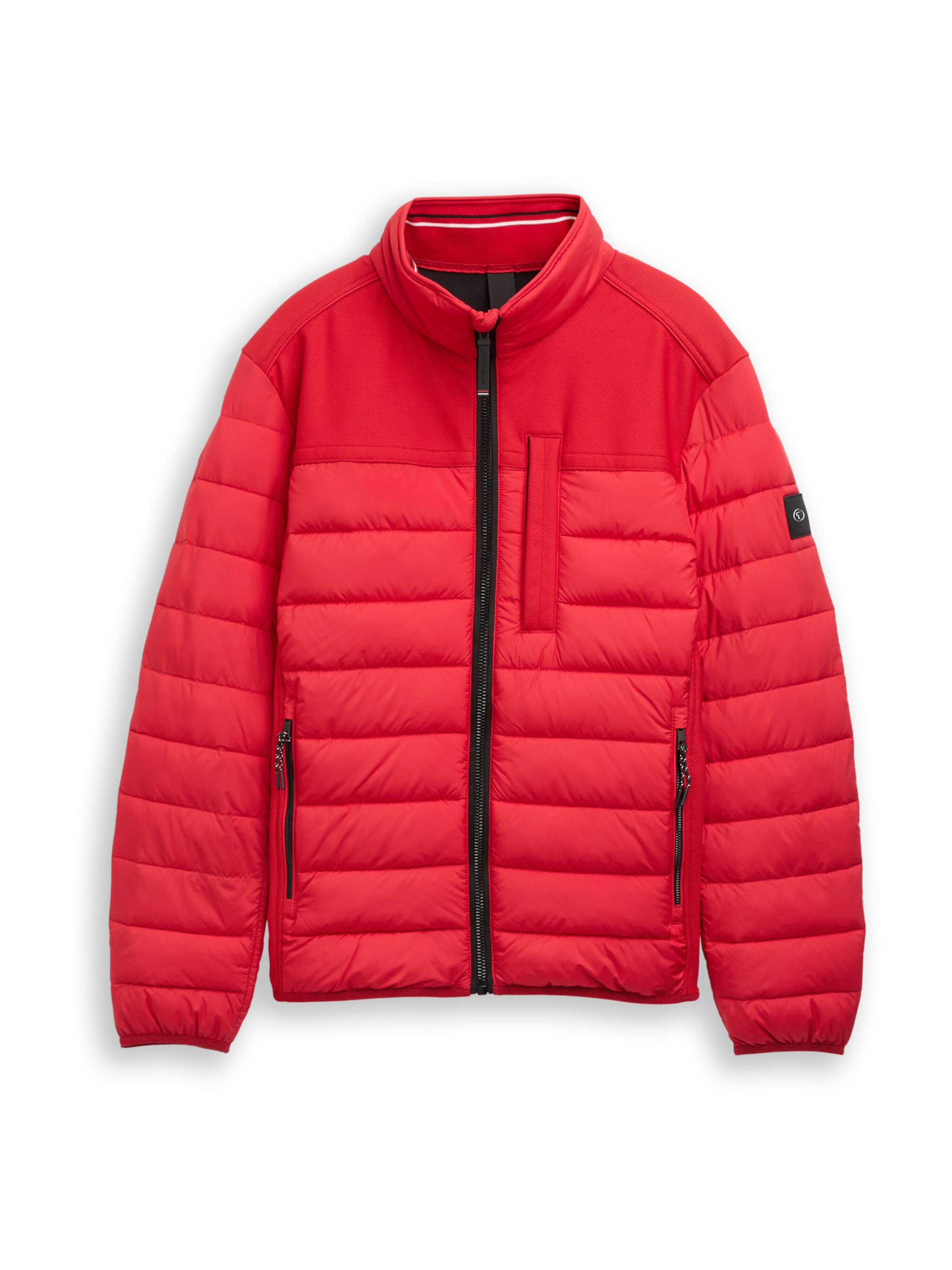 TOM TAILOR Between-Season Jacket in Red: front