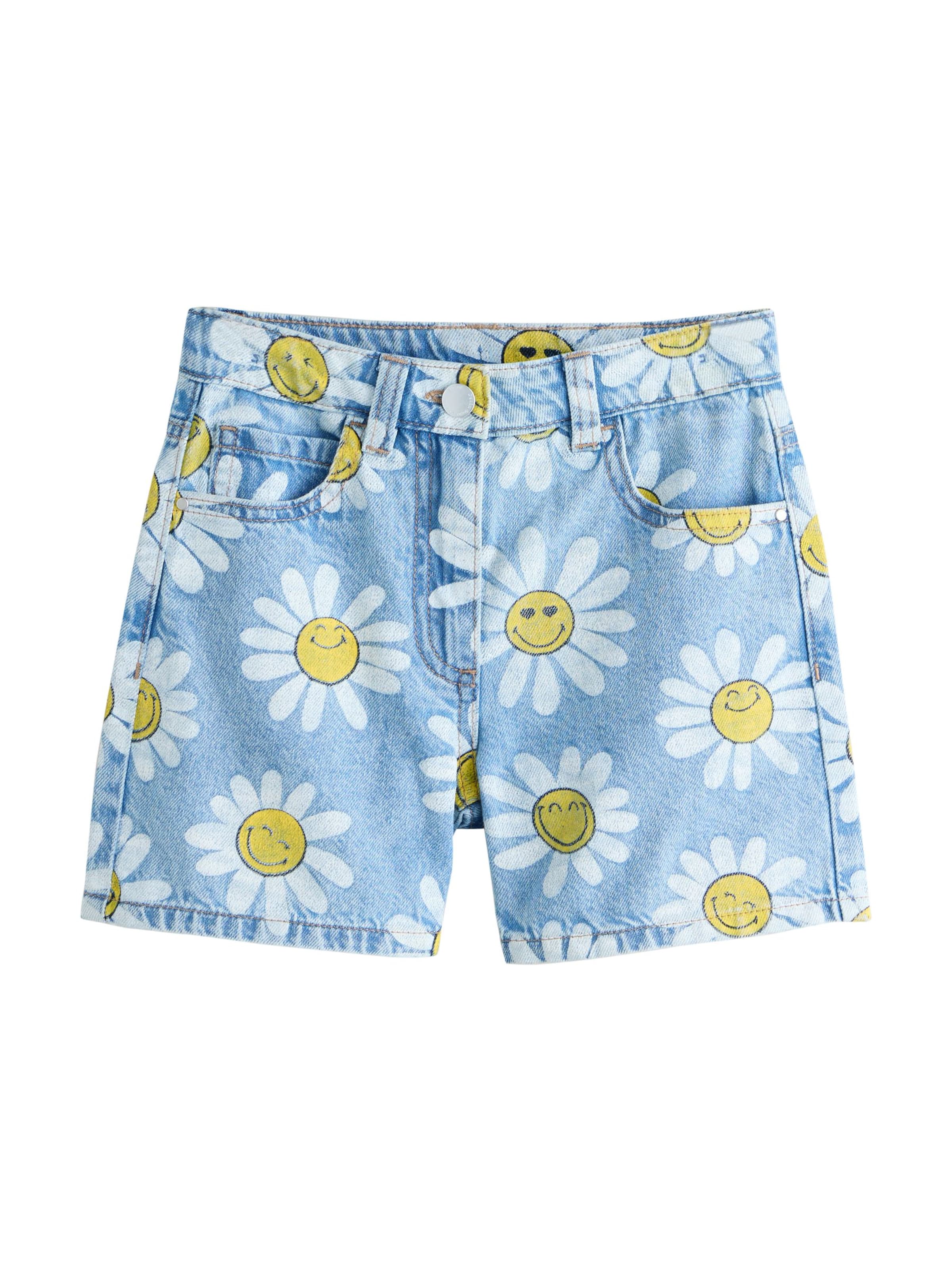 Next Джинсы 'SmileyWorld®' в Темно-синий / Джинсовый синий / Желтый / Белый, Обзор товара