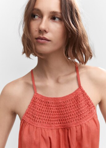MANGO Jumpsuit 'Sabine' in Orange