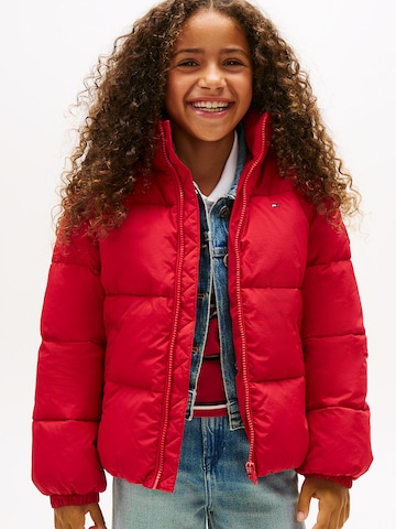 Veste mi-saison TOMMY HILFIGER en rouge : devant