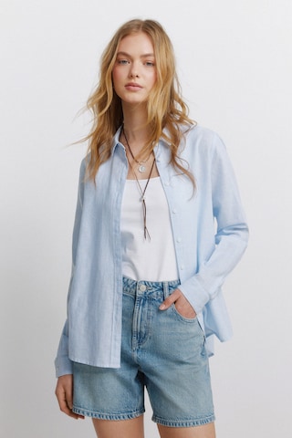 Springfield Bluse i blå: forside