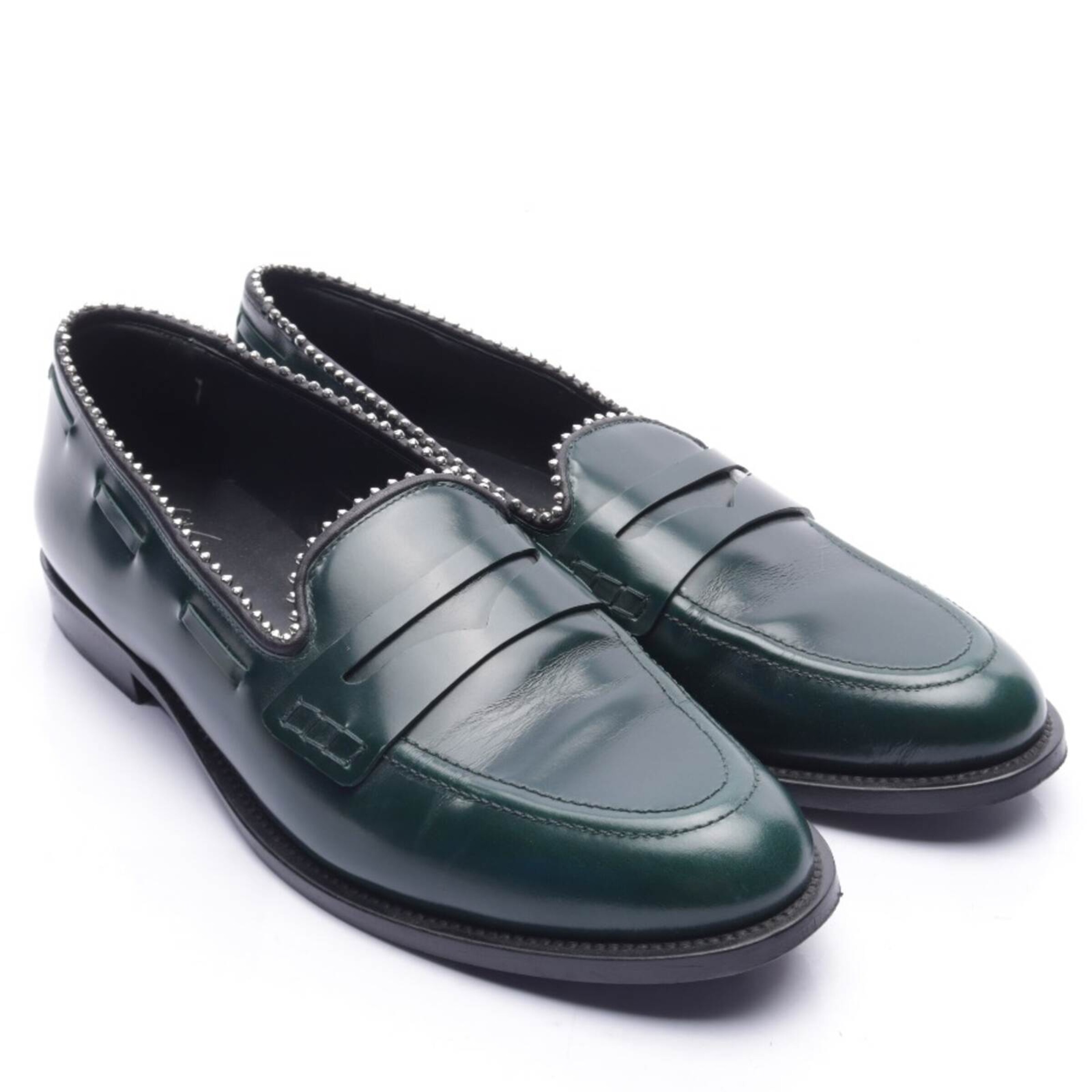 Giuseppe Zanotti Halbschuhe 44 in Grün: Vorderseite