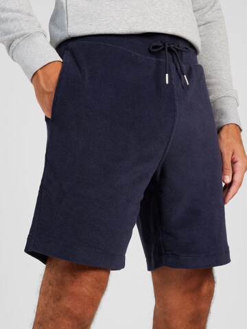 GANT Regular Pants 'TERRY' in Blue