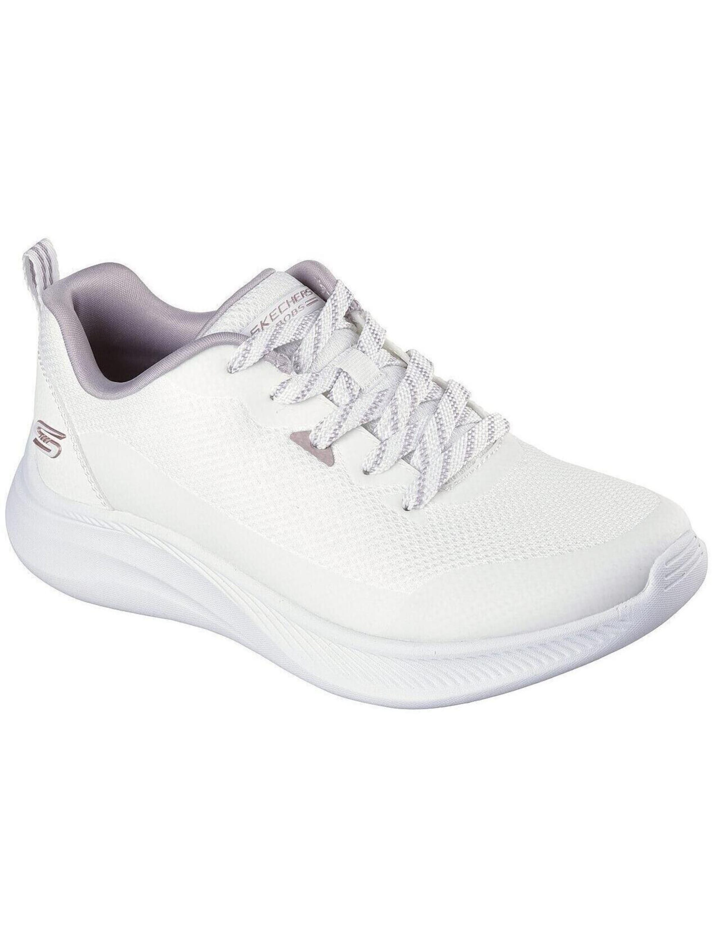 SKECHERS Athletic Shoes 'Bobs Mode Flex' in White: front