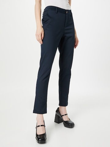 Regular Pantalon chino 'Caya' CULTURE en bleu : devant