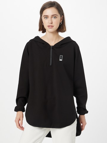 Alife and KickinSweater majica 'MaraAK' - crna boja: prednji dio