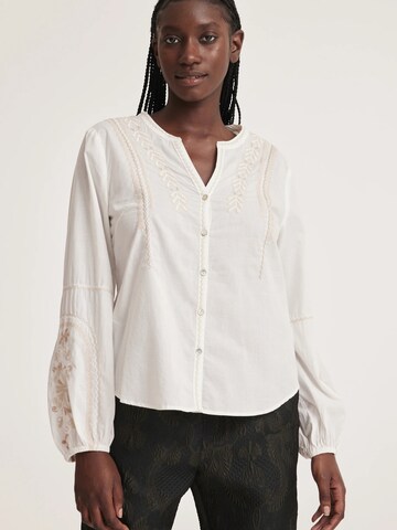 Camicia da donna 'Brandie' di Odd Molly in bianco: frontale