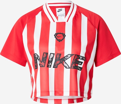 Nike Sportswear Shirts i rød / sort / hvid, Produktvisning