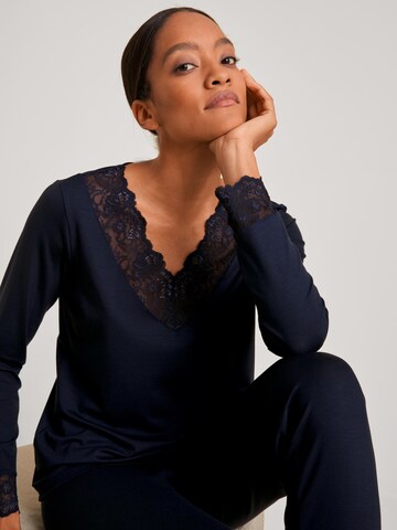 CALIDA Pajama 'Elegant Dreams' in Blue