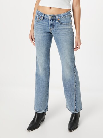 LEVI'S ® Bootcut Jeans 'Noughties Boot' in Blauw: voorkant