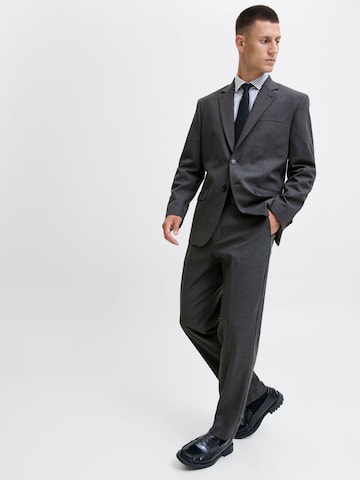 JACK & JONES Regular Pleat-front trousers 'JPRTheo' in Grey