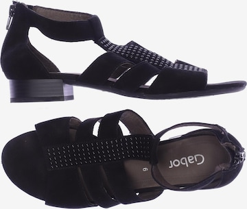GABOR Sandals & High-Heeled Sandals in 39 in Black: front