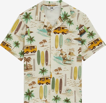 WE Fashion Regular Fit Paita värissä beige: etupuoli