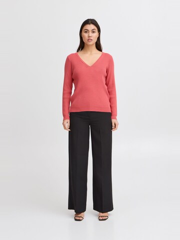 Maglietta ' IHBOSTON V LS ' di ICHI in rosa