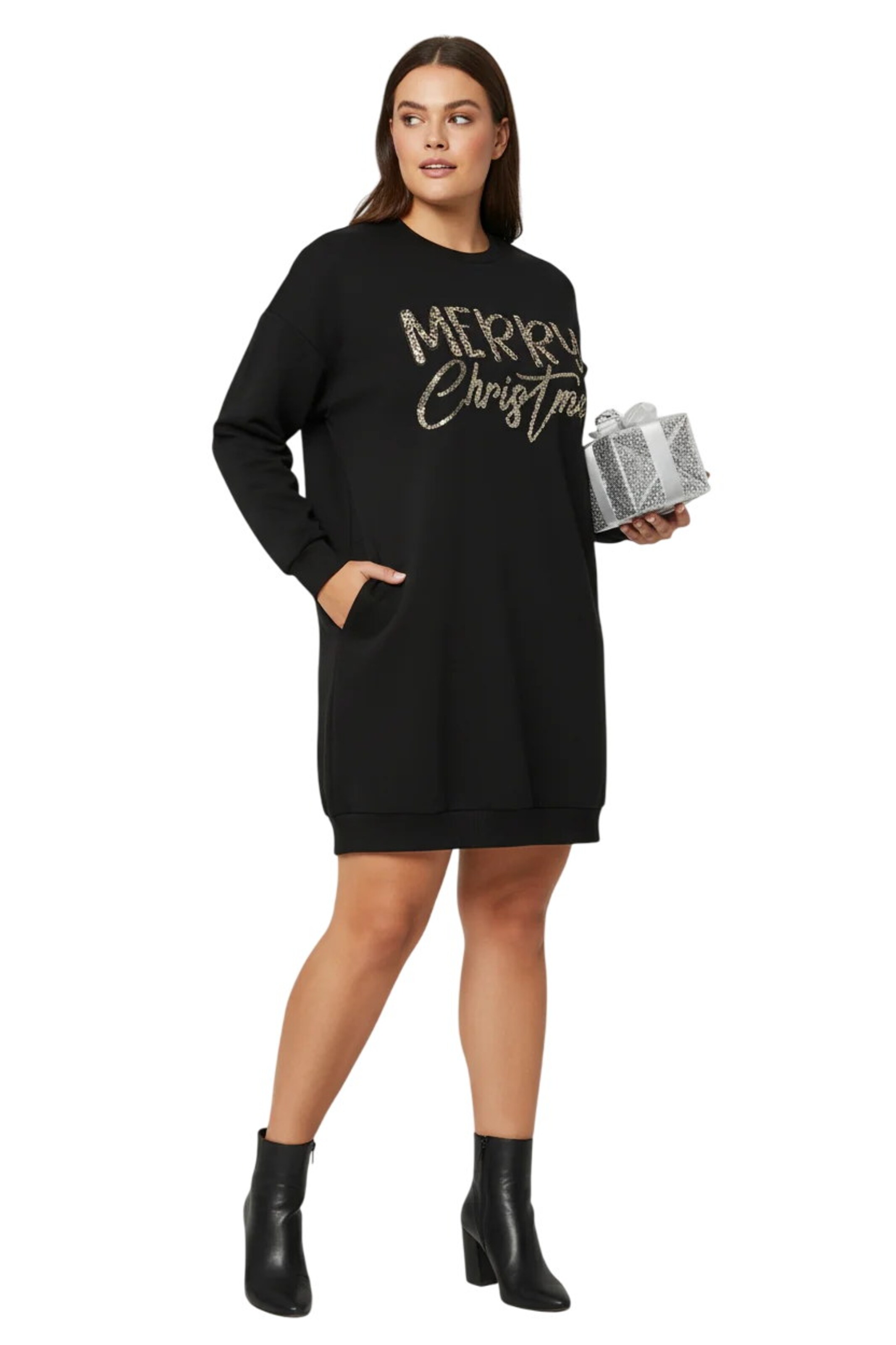 Shape Of You Dress in Black