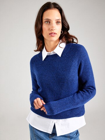 Pull-over PIECES en bleu : devant