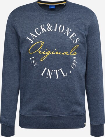 JACK & JONES Sweatshirt 'Willow' i blå: forside